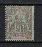 Martinique - (1899) 50c Groupe N°49 - Other & Unclassified