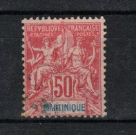 Martinique - (1899) 50c Groupe N°41 - Andere & Zonder Classificatie