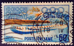 Italie Italy Italia 1956 Sport Jeux Olympiques Olympic Games Giochi Olimpici Yvert 723 O Used Usato - Summer 1956: Melbourne