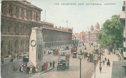 London; The Cenotaph And Whitehall - Not Circulated. (Valesque Series, Valentine's) - Whitehall