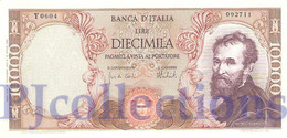ITALY 10000 LIRE 1973 PICK 97f XF - 10000 Lire