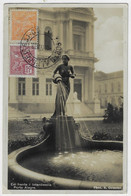 Brazil 1933 Postcard The Samaritan Fountain In Front Of The Intendency Porto Alegre Publisher Krahe & Cia Photo Geissler - Porto Alegre