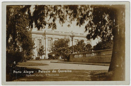Brazil Rio Grande Do Sul 1943 Postcard Photo Government Palace In Porto Alegre Publisher Casa Martins - Porto Alegre