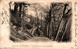 N°96187 -cpa Souvenir De Verviers -la Promenade Des Récollets- - Verviers