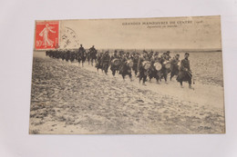 GRANDES MANOEUVRES DU CENTRE (1908) - INFANTERIE EN MARCHE - Manoeuvres