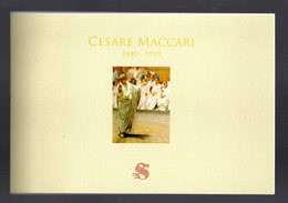 ITALIA :  Libretto  CESARE  MACCARI Con Foglietto N° 08642 Di 30.000  Del 15.11.2019 - Postzegelboekjes