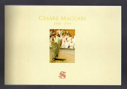 ITALIA :  Libretto  CESARE  MACCARI Con Foglietto N° 08642 Di 30.000  Del 15.11.2019 - Markenheftchen