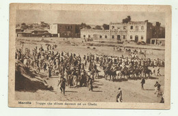 MACALLE' - TRUPPE CHE SFILANO DAVANTI AD UN GHEBI  - NV  FP - Ethiopia