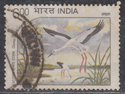 India Used 1994 Water Birds, Bird, - Used Stamps