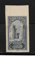 MAROC N°106a Non Dentelé - BdF - SUP - - Unused Stamps