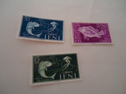 IFNI MNH 3 STAMPS   FISH   FISHES - Ifni