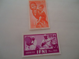 IFNI MNH 2STAMPS  CULTURE - Ifni