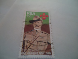 SOUTH AFRICA  USED   STAMPS  SCOUTS SCOUTING    MEN - Gebraucht