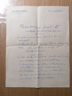 Ordonnance Et Facture Clinique Chirurgicale Saint-Louis, 1 Rue De Conleau à Vannes, Docteur Blondeau, 23/01/1936 - 1900 – 1949