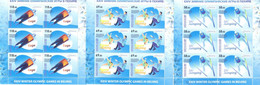 2022. Kyrgyzstan, Winter Olympic Games Beijing 2022, 3 Sheetlets Perforated, Mint/** - Kyrgyzstan