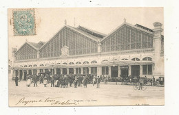 Cp, Chemin De Fer, La Gare, 45 , ORLEANS, Dos Simple , Voyagée 1905 ,phototypie A.B Frères - Stazioni Senza Treni