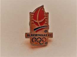 PINS JEUX OLYMPIQUES J.O. ALBERTVILLE 92  / 33NAT - Jeux Olympiques