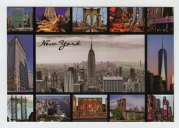 NEW YORK - Mehransichten, Panoramakarten