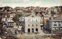 Market Square In 1844 - Providence - Rhode Island - Providence