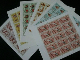 INDIA 2020 "MUSIC ~ MUSICAL INSTRUMENTS OF WANDERING MINSTRELS" Complete Set Of 6 Full Sheets MNH, P.O Fresh & Fine - Neufs