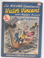 Tijdschrift Kapitein Ricardo - Victor Vincent -  N° 228 - Men Sterft Zoals Weleer - Uitgave Van Loo  Anderlecht - Kids