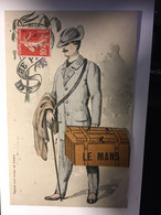 72-LE-MANS-CARTE A SYSTEME DEPLIANTE- - Le Mans