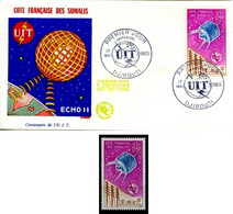 Somalia, Somalis 1965 FDC + Stamp Echo II - Africa