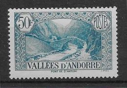 Andorre N°92 - Neuf ** Sans Charnière - TB - Nuevos