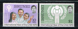 Brunei  1979, " International Year Of The Children " ,2 Stamps  Postfr. / MNH / Neuf - Brunei (1984-...)