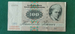 Danimarca 100 Kroner 1972 - Dinamarca