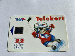 18:040 - Norway Chip 006b 41381 Icehockey - Norvège