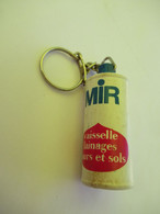 Porte-clefs Publicitaire Ancien / Hygiène/Produits D'entretien/MIR Vaisselle-Lainages- Murs /Vers 1960-1970    POC511 - Porte-clefs