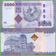 TANZANIA 5000 SHILLINGS 2020  P-43c  UNC - Tansania