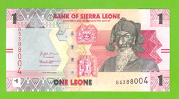 SIERRA LEONE 1 LEONE 2022  P-34  UNC  NEW!!!!! - Sierra Leona