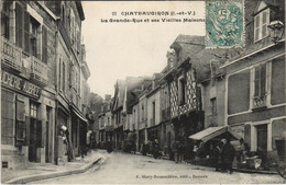 CPA CHATEAUGIRON La Grande-Rue Et Ses Vieilles Maisons (1250864) - Châteaugiron