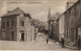 CPA BECHEREL Le Faubourg Berthault (1250963) - Bécherel