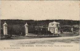 CPA BECHEREL Entree Principale Du Parc De Caradenc (1250970) - Bécherel