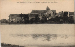 CPA PAIMPONT L'Abbaye Et L'Etang - Cote Sud-Ouest (1251748) - Paimpont