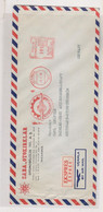 TURKEY ISTANBUL 1966 Nice Airmail  Priority Cover To Germany Meter Stamp - Storia Postale