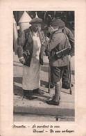 CPA - Petits Métiers - Bruxelles - Le Marchand De Coco - De Cocq Verkooper - Publicité Chocolat Martougin Au Verso - Ambachten