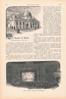A102 1297 Paul Heydel Berlin Urania Sternwarte Artikel / Bilder 1890 !! - Andere & Zonder Classificatie