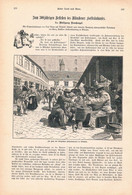 A102 1299 München Hofbräuhaus 300 Jahre Artikel / Bilder 1890 !! - Otros & Sin Clasificación