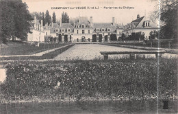 CHAMPIGNY-sur-VEUDE (Indre-et-Loire) - Parterres Du Château - Champigny-sur-Veude