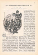 A102 1318 Albert Richter Achthundert Jahre Haus Wettin Artikel / Bilder 1889 !! - Politique Contemporaine