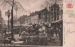 CPA - Bruxelles - Vieux Marché Aux Grains - Ed Grand Bazar Anspach - Places, Squares