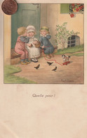 -Très Belle Carte Postale Ancienne De  Signée EBNER PAULI   Quelle Peur - Ebner, Pauli