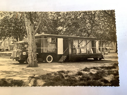 Photo 13,5 X9 Camion Avec Remorque Publicitaire  Souvenir Des Charbonnages  De France - Vrachtwagens
