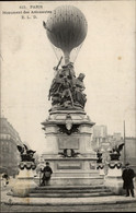 75 - PARIS - Monument Des Aéronautes - Ballon - Statues