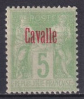 CAVALLE - YVERT N° 2 * MLH - COTE = 25 EUR. - Nuevos