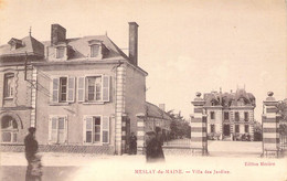 53 - Meslay-du-Maine - Villa Des Jardins - édit. Méziere - ANIMEE - Meslay Du Maine